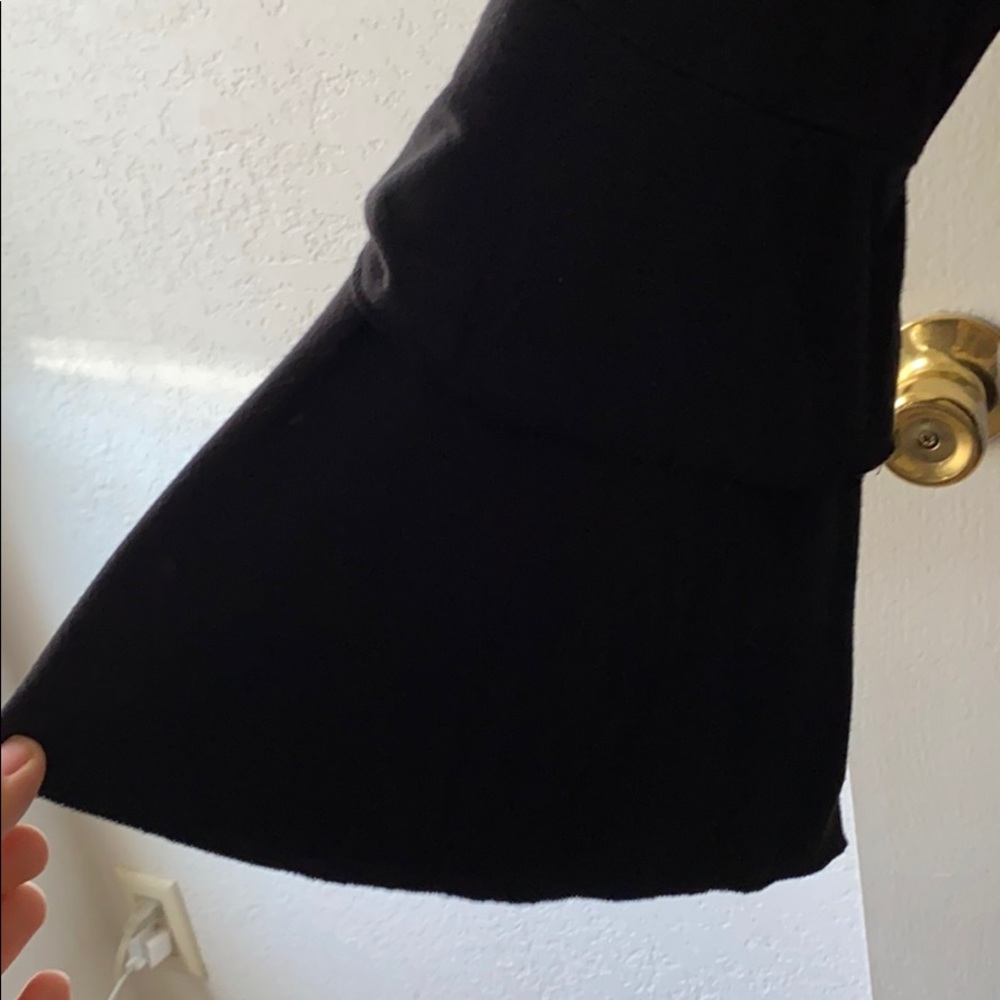 Long sleeve maternity dress